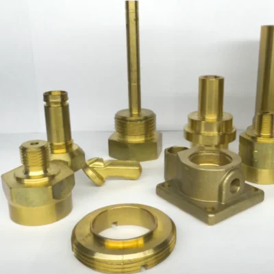 Brass metal components Brass metal components for industrial applications available from Welsch Metal Products
