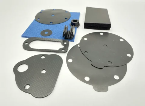 Rubber Components for industrial applications available from Welsch Metal Products