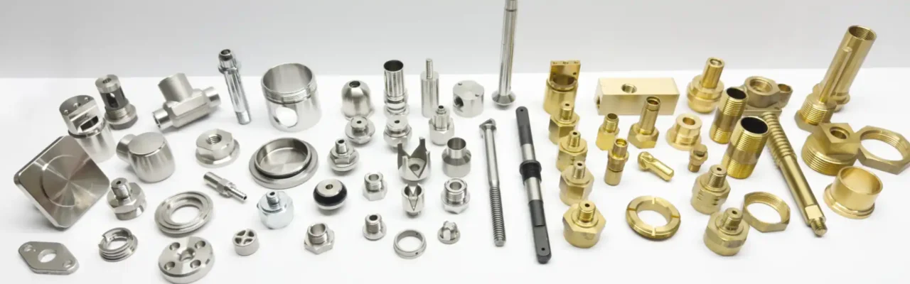Brass & Chrome Finish Components Metal components for industrial applications available from Welsch Metal Products